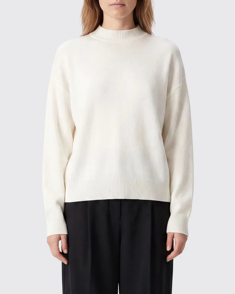 Anine Bing Pullover aus reinem Kaschmir mit Rundhalsausschnitt Yellow