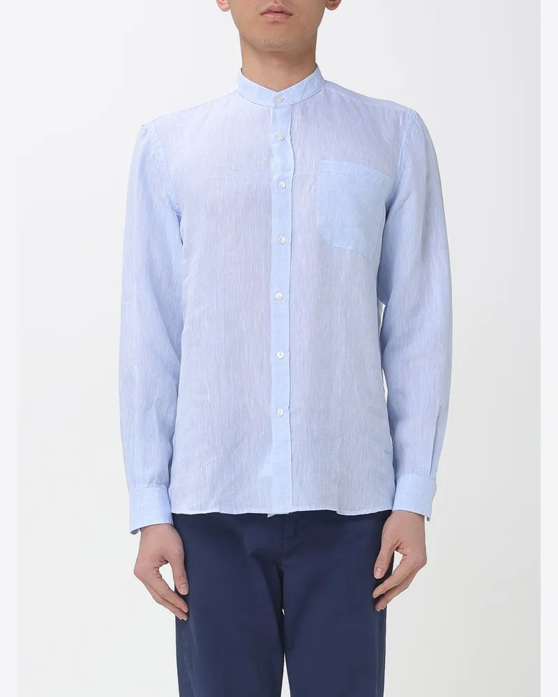 Fay Hemdbluse damen Himmelblau