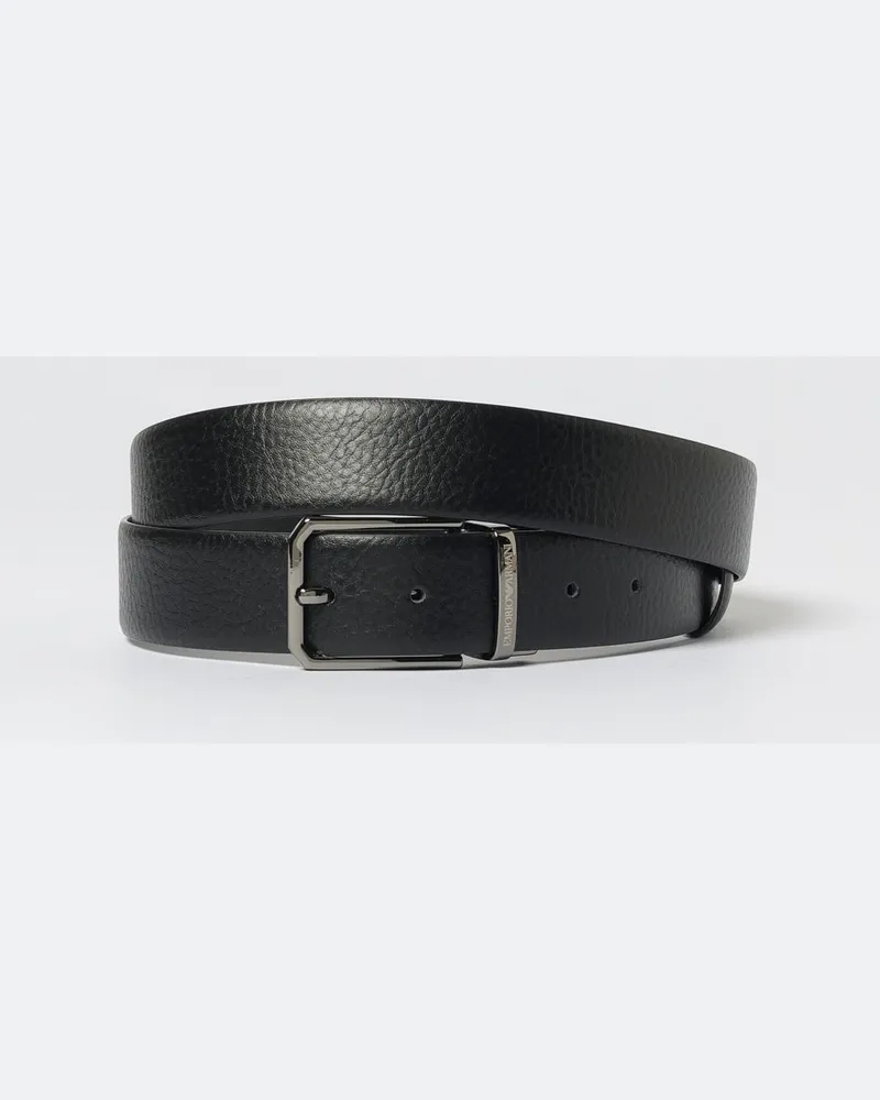 Emporio Armani Grtel herren Schwarz