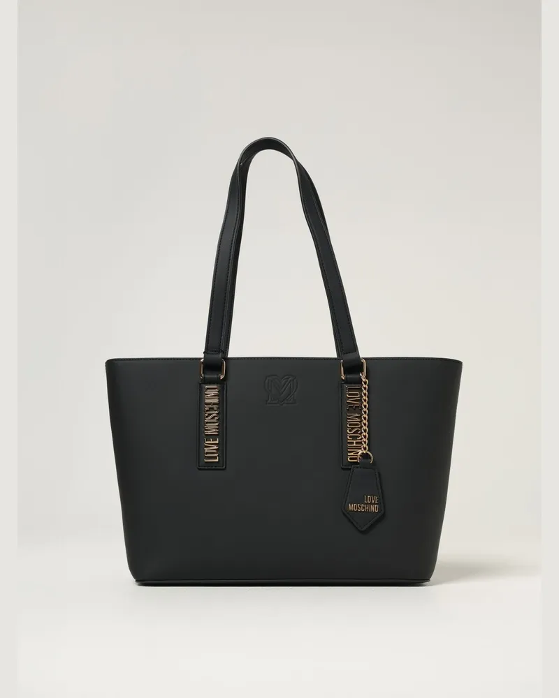 Moschino Schultertasche damen Schwarz