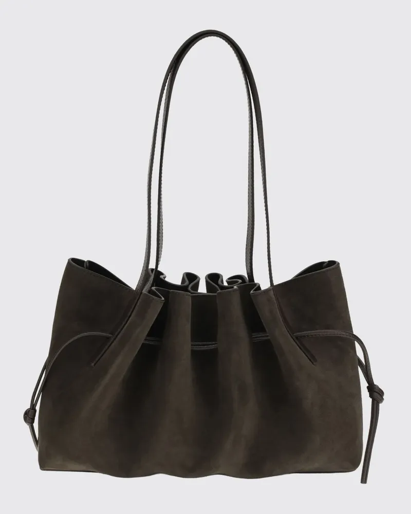 YUZEFI Schultertasche damen Braun