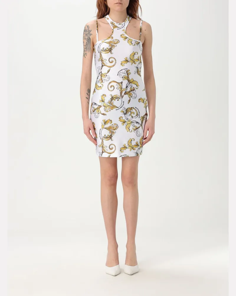 Versace Jeans Kleider damen Weiß