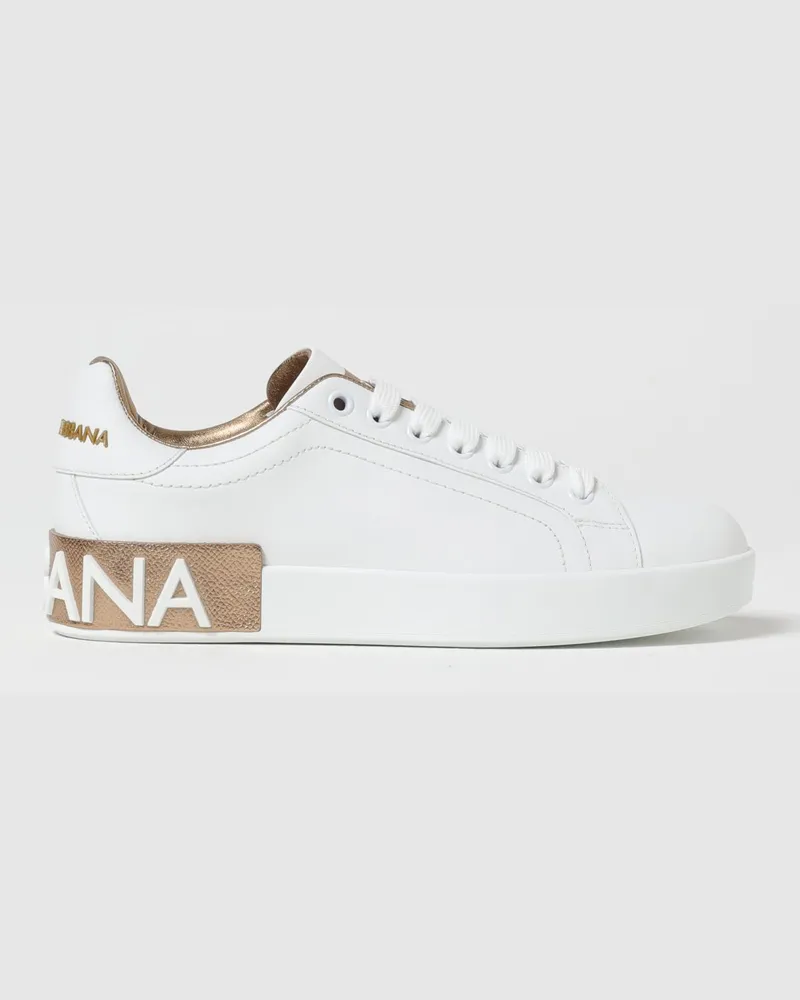 Dolce & Gabbana Sneakers damen Dolce & Gabbana Gold