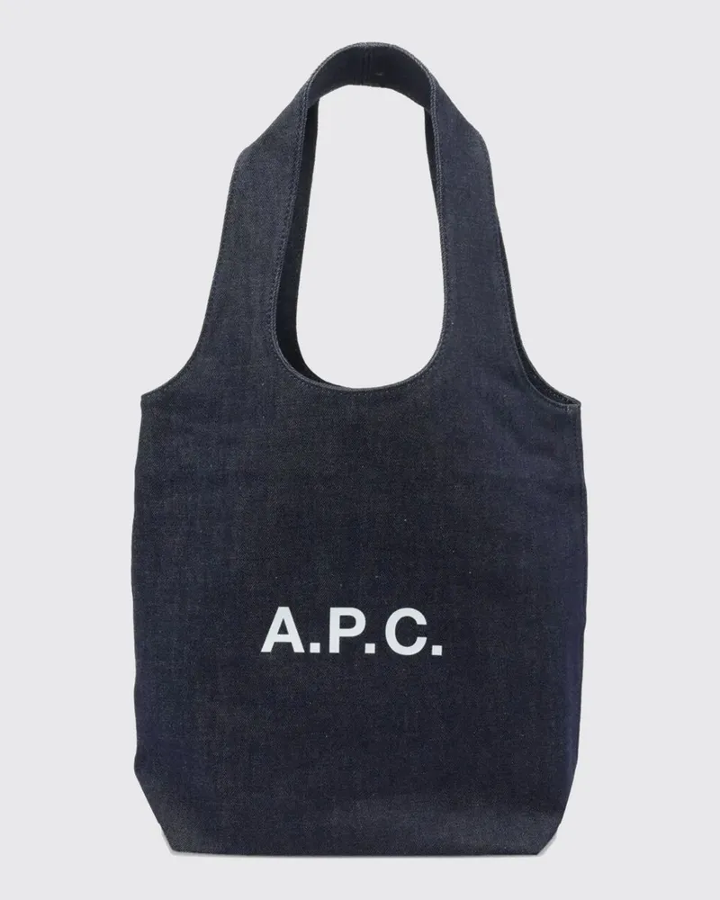 A.P.C. Schultertasche damen Indigo