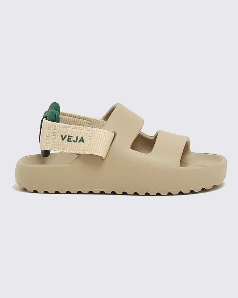 VEJA Etna EVA Slingback-Sandalen für Kinder mit verstellbarem Riemen Beige