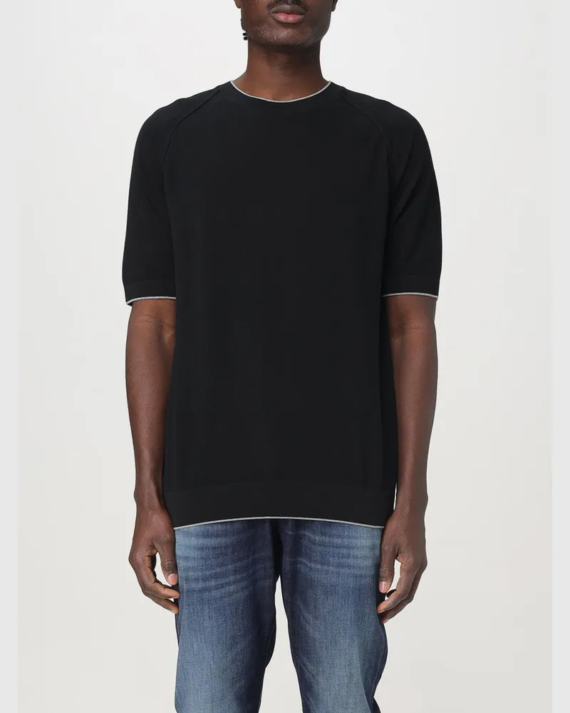 Paolo Pecora Milano Pullover herren Schwarz