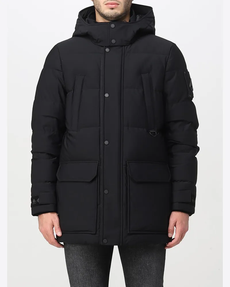 Moose Knuckles Herren Jacke Schwarz