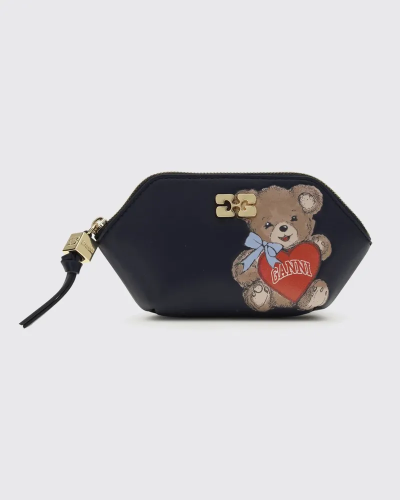 Ganni Geldbörse damen Schwarz