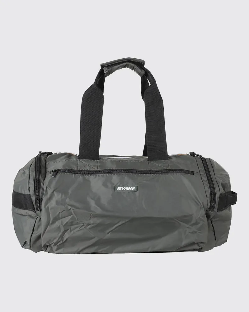 K-Way Mereville Wasserdichte Ripstop-Nylon-Reisetasche Grün