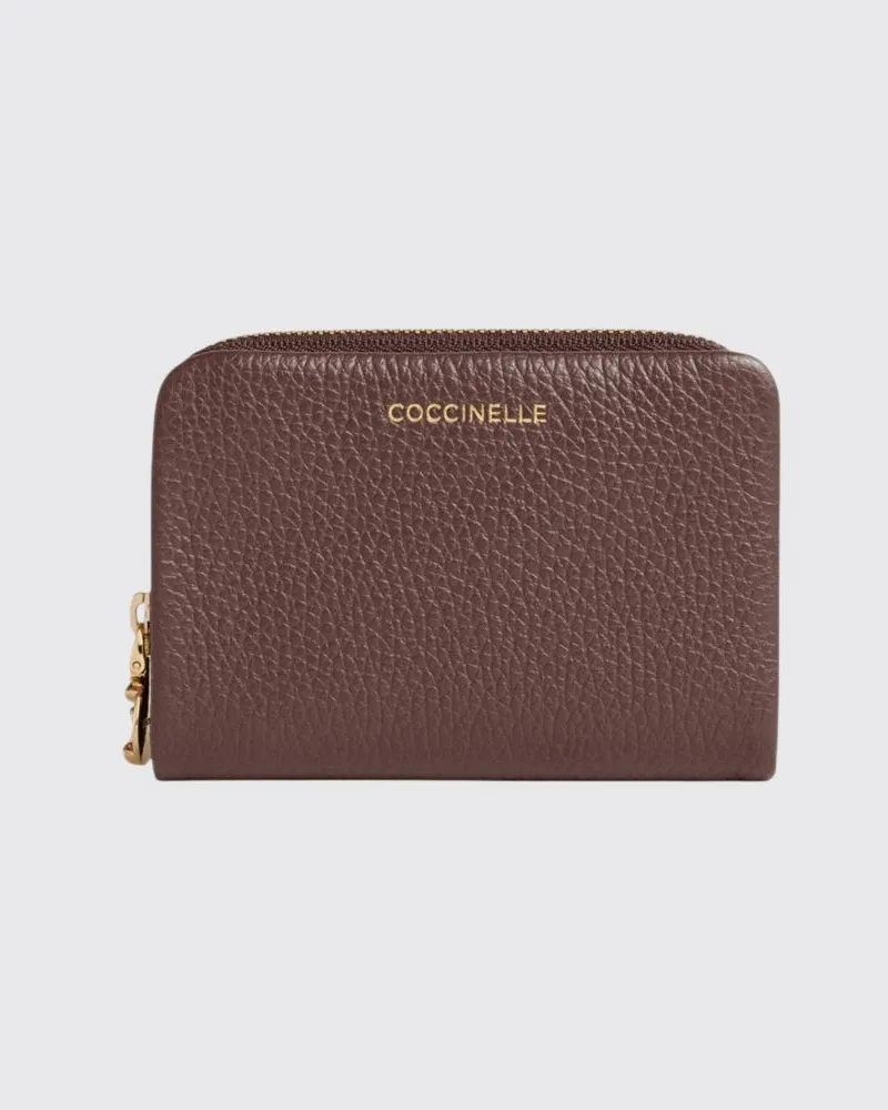 Coccinelle Schultertasche damen Burgunderrot