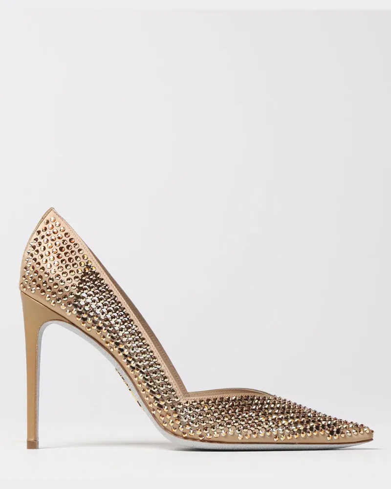 René Caovilla Absatzschuhe damen Gold