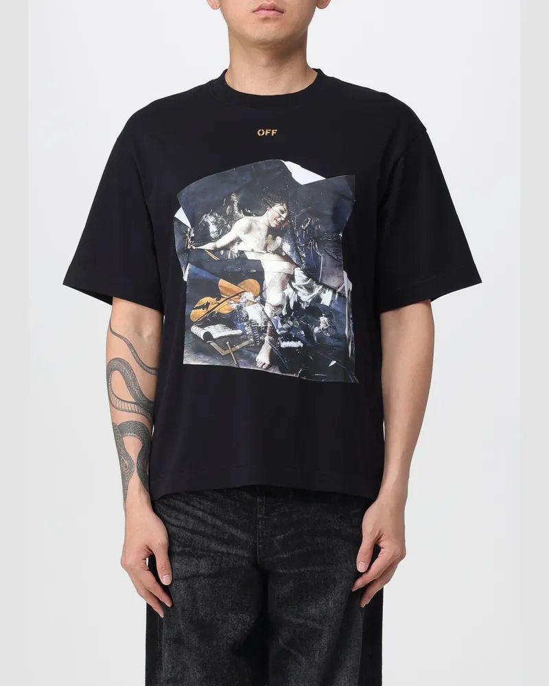 OFF-WHITE T-shirt herren Schwarz