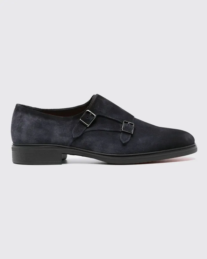 Santoni Mokassins herren Blau
