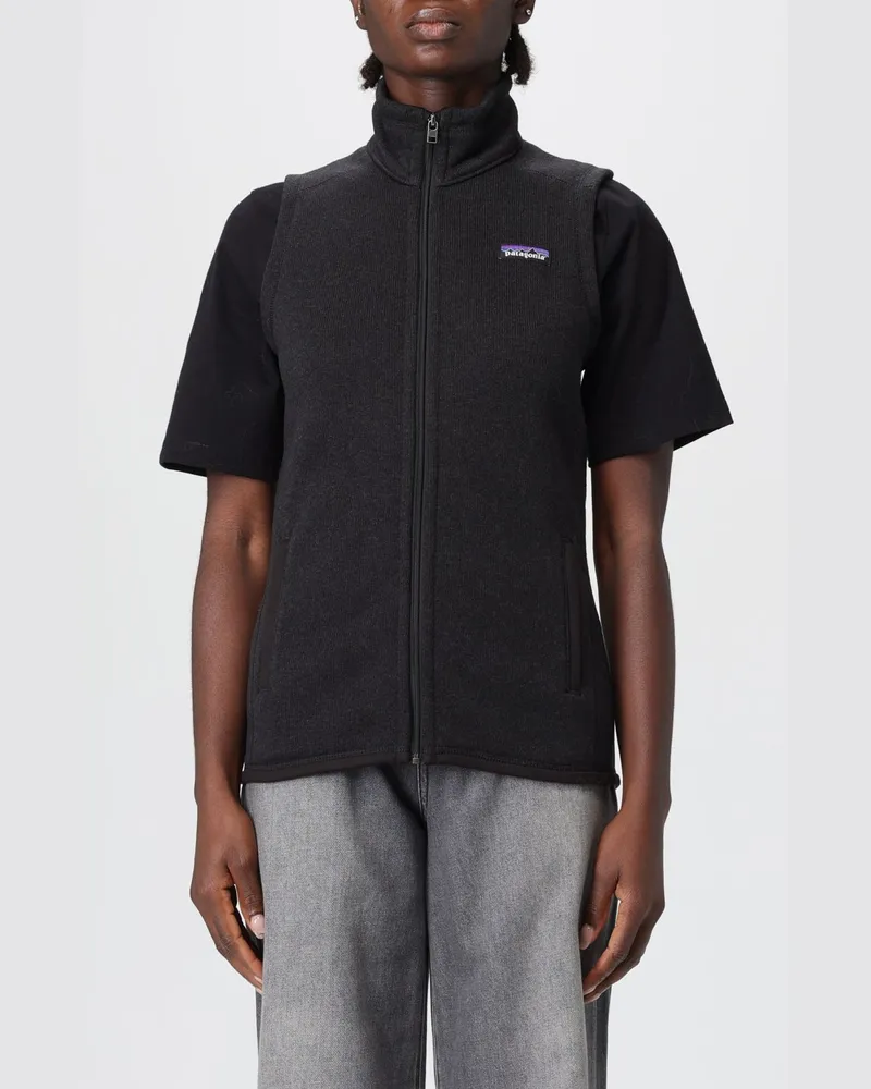 Patagonia Weste damen Schwarz