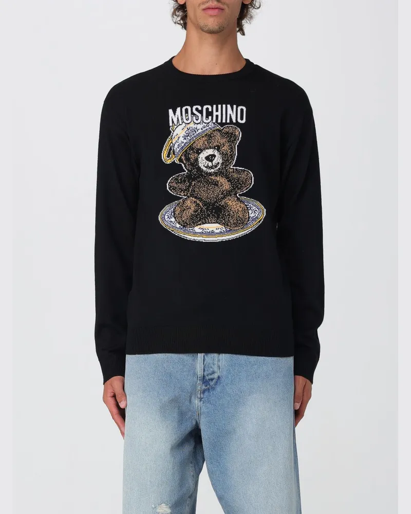 Moschino Pullover herren Schwarz
