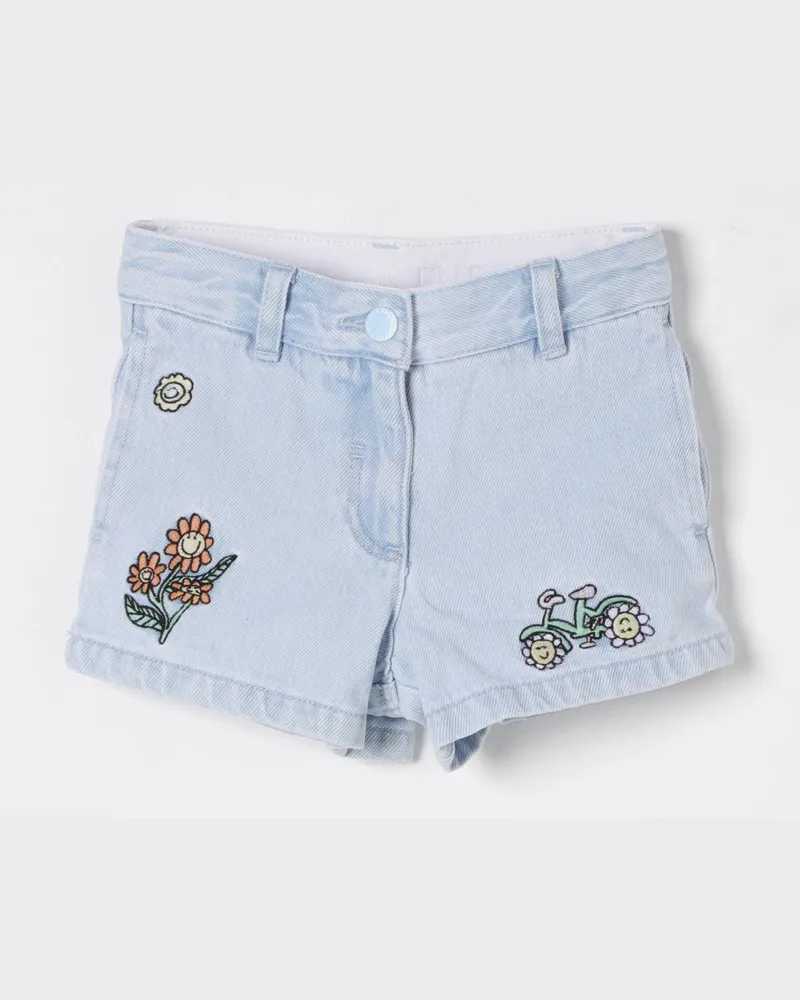 Stella McCartney Kids Shorts kinder Hellblau