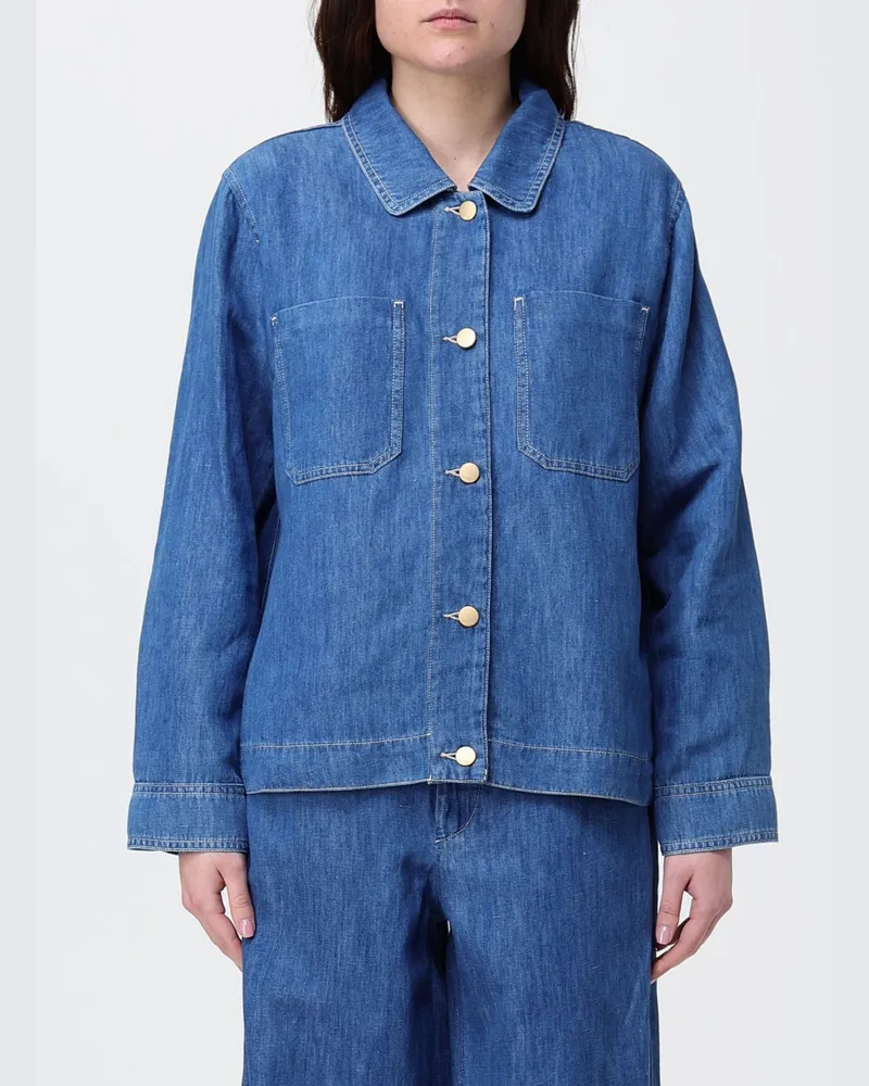 Max Mara Hemdbluse damen Navy