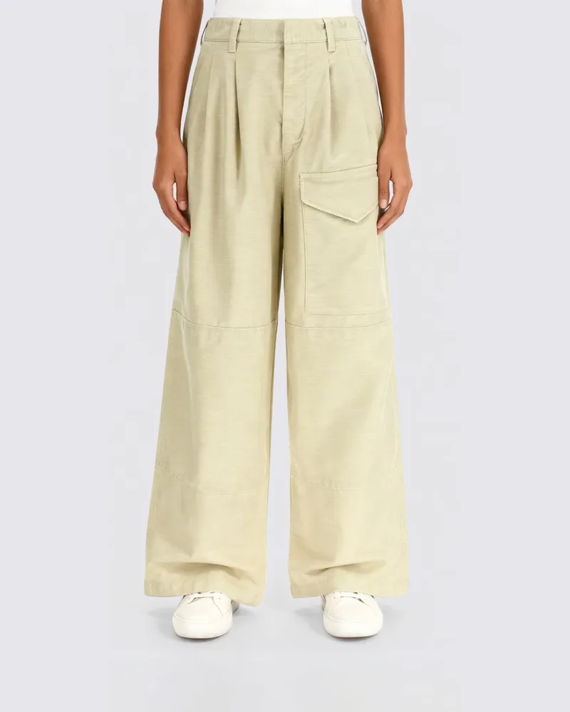 AURALEE Hose damen Beige