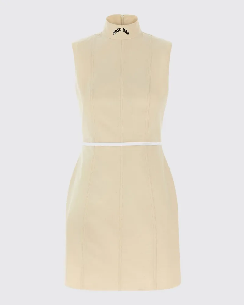 Moschino Kleider damen Beige