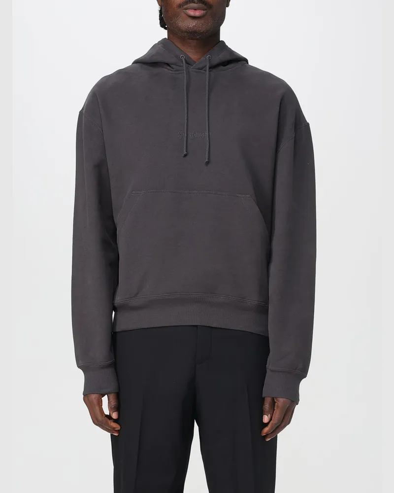Saint Laurent Sweatshirt herren Charcoal
