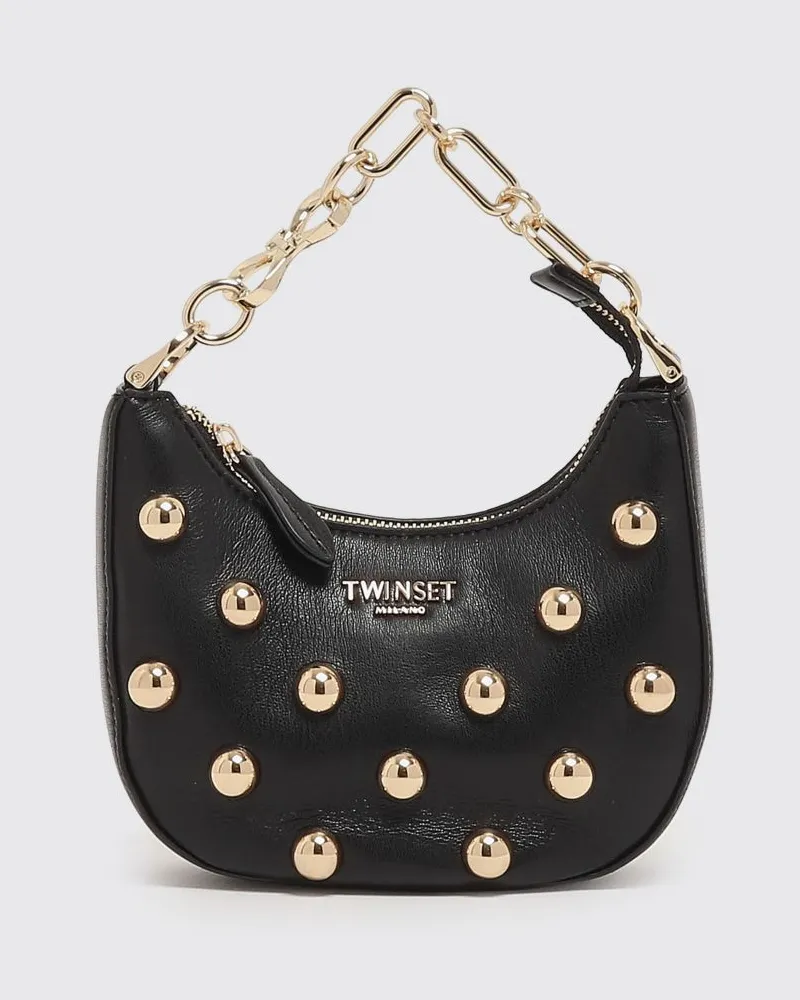 Twin-Set Schultertasche damen Schwarz