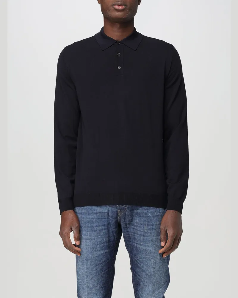 Zanone Polo herren Blau