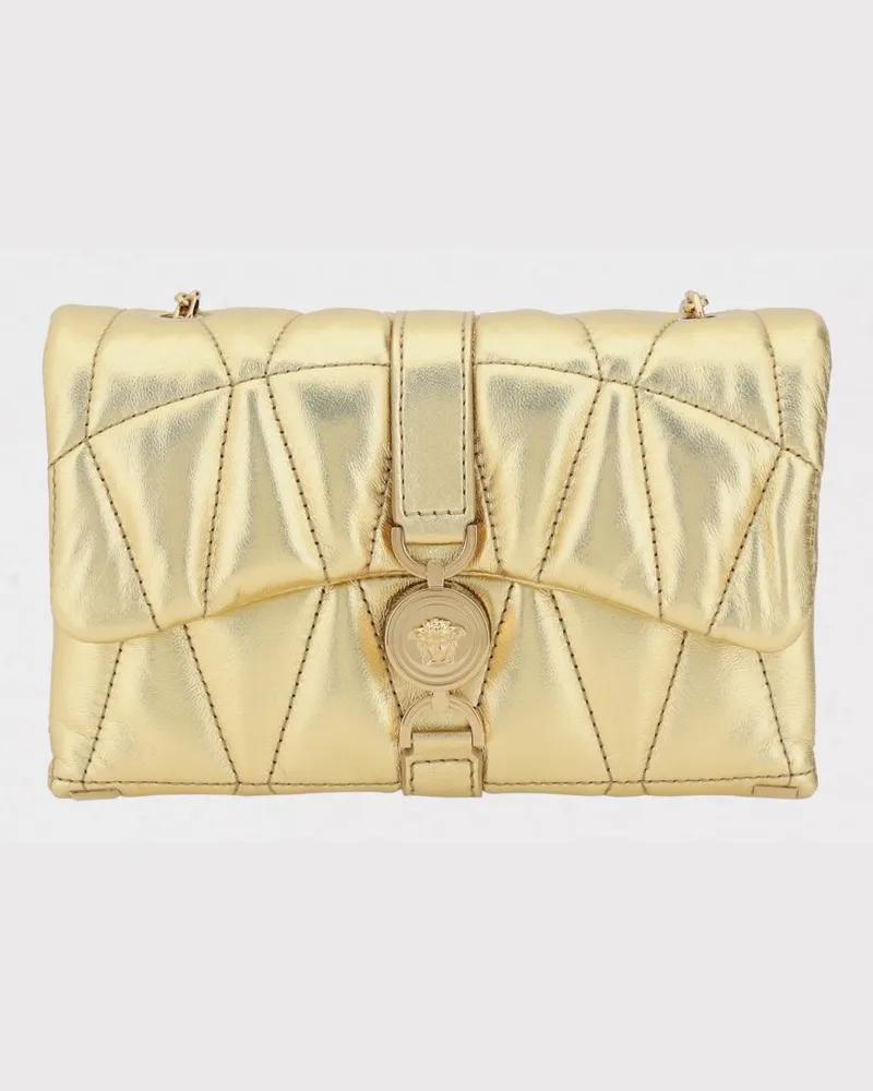 Versace Schultertasche damen Gold