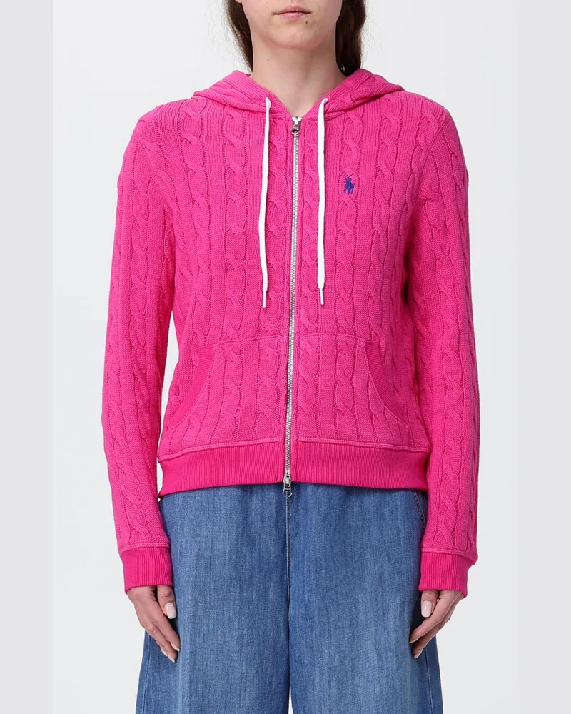 Ralph Lauren Sweatshirt damen Fuchsia