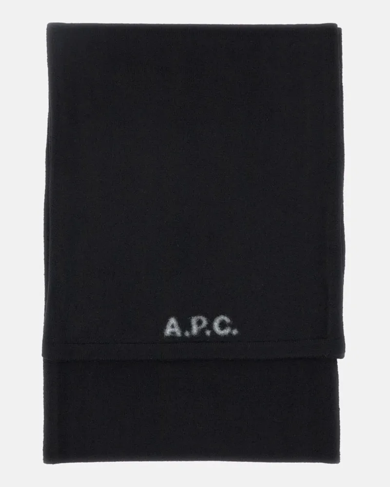 A.P.C. Schal herren Schwarz