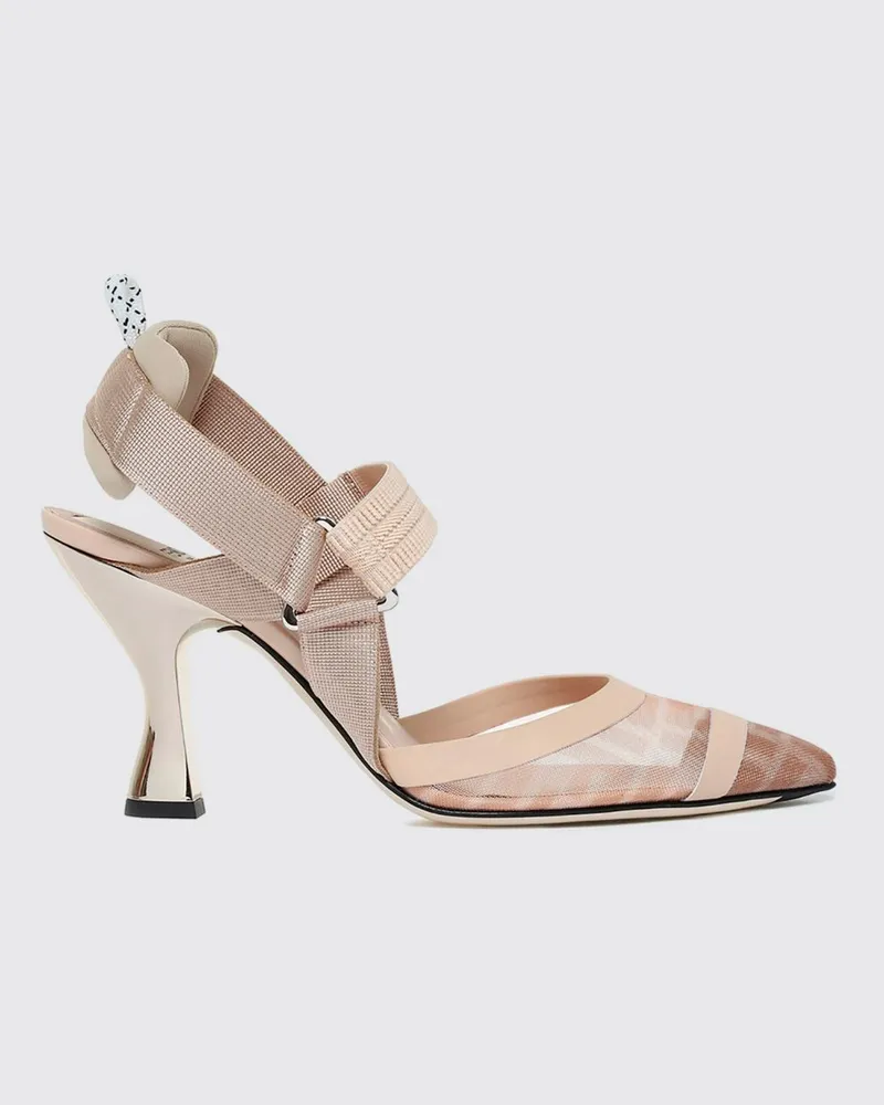 Fendi Absatzschuhe damen Nude