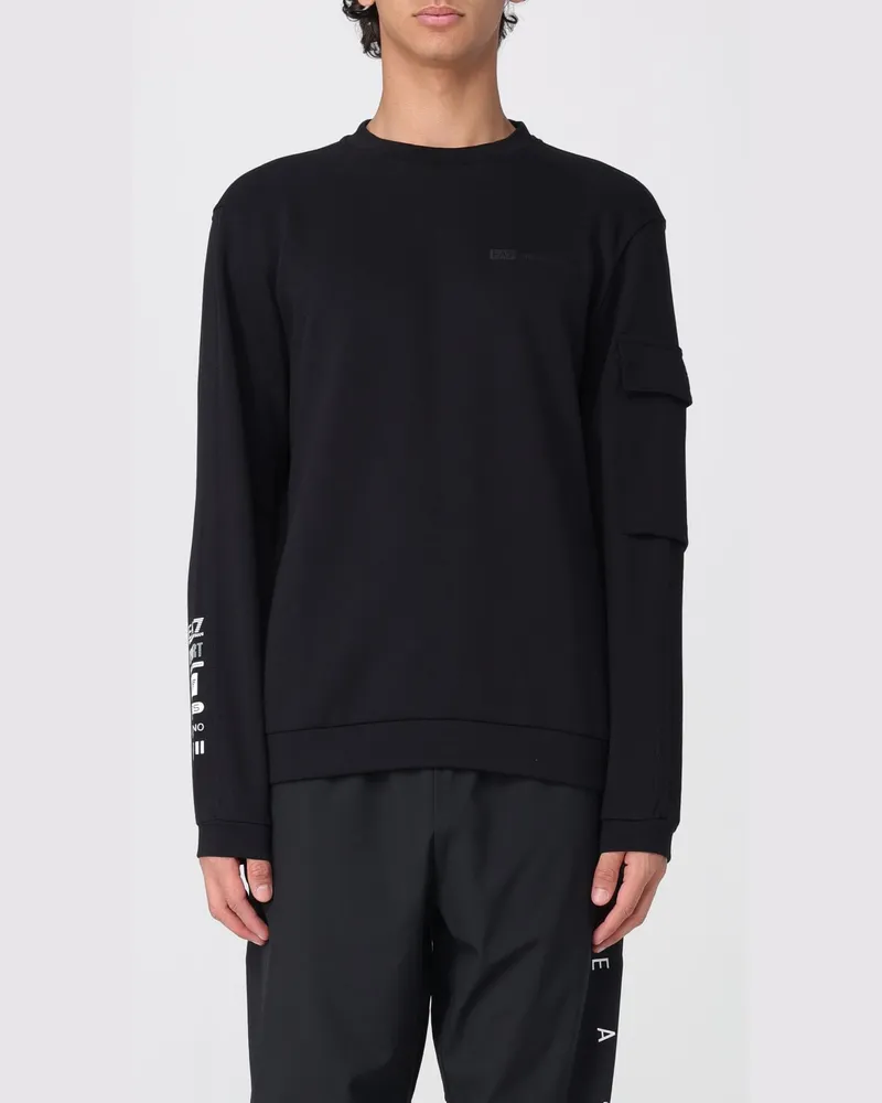 EA7 Pullover herren Schwarz