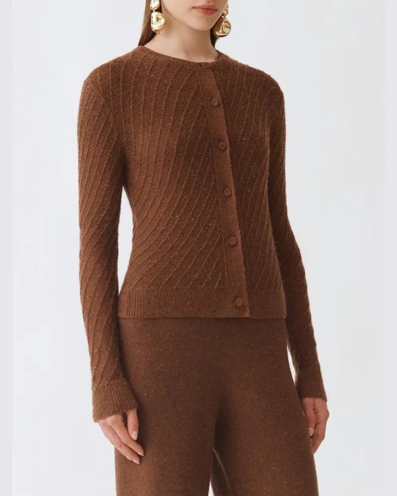 Fabiana Filippi Pullover damen Mahagoni