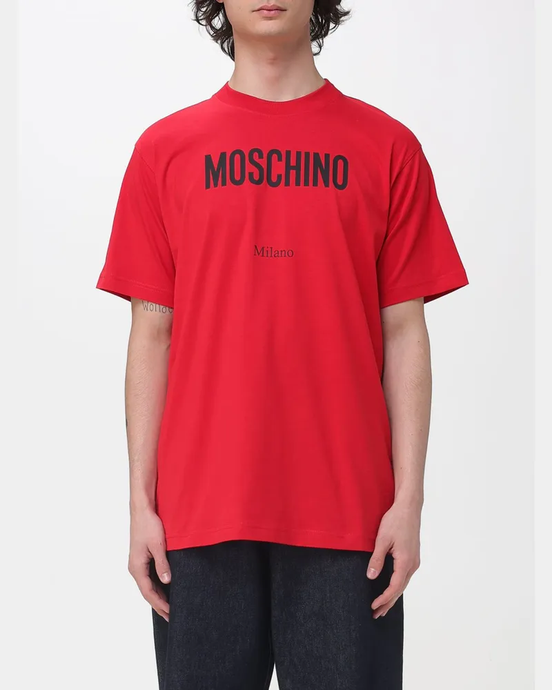 Moschino T-shirt herren Rot