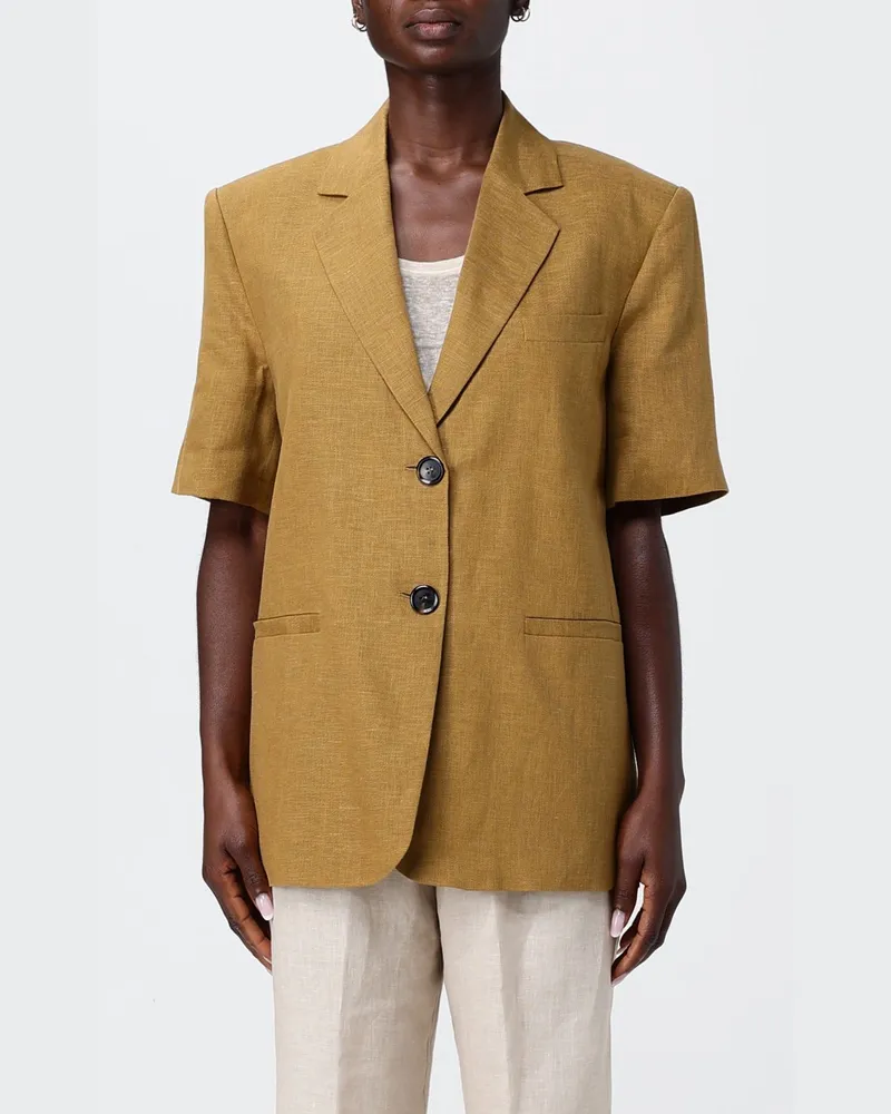 Pinko Leinenblazer Braun