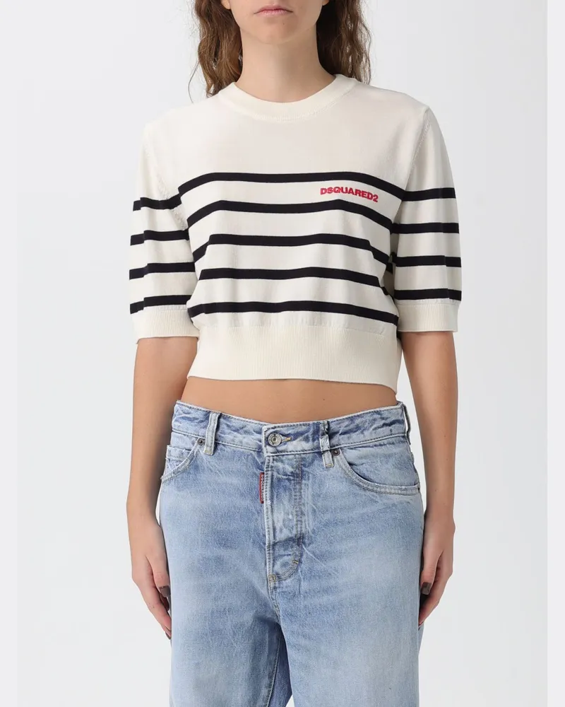 Dsquared2 Pullover damen Weiß