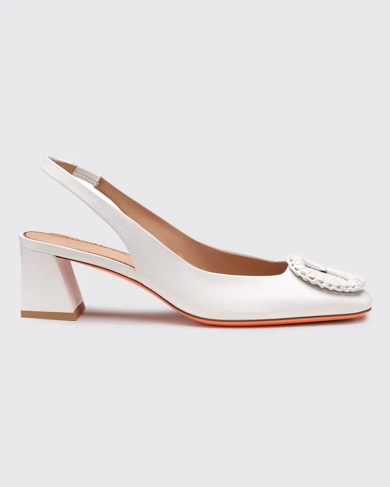 Santoni Pumps damen Weiß