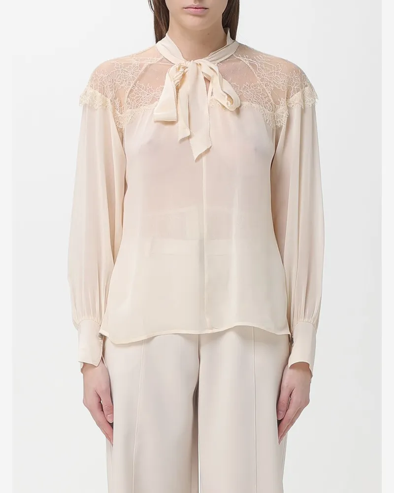 Patrizia Pepe Hemdbluse damen Ivory