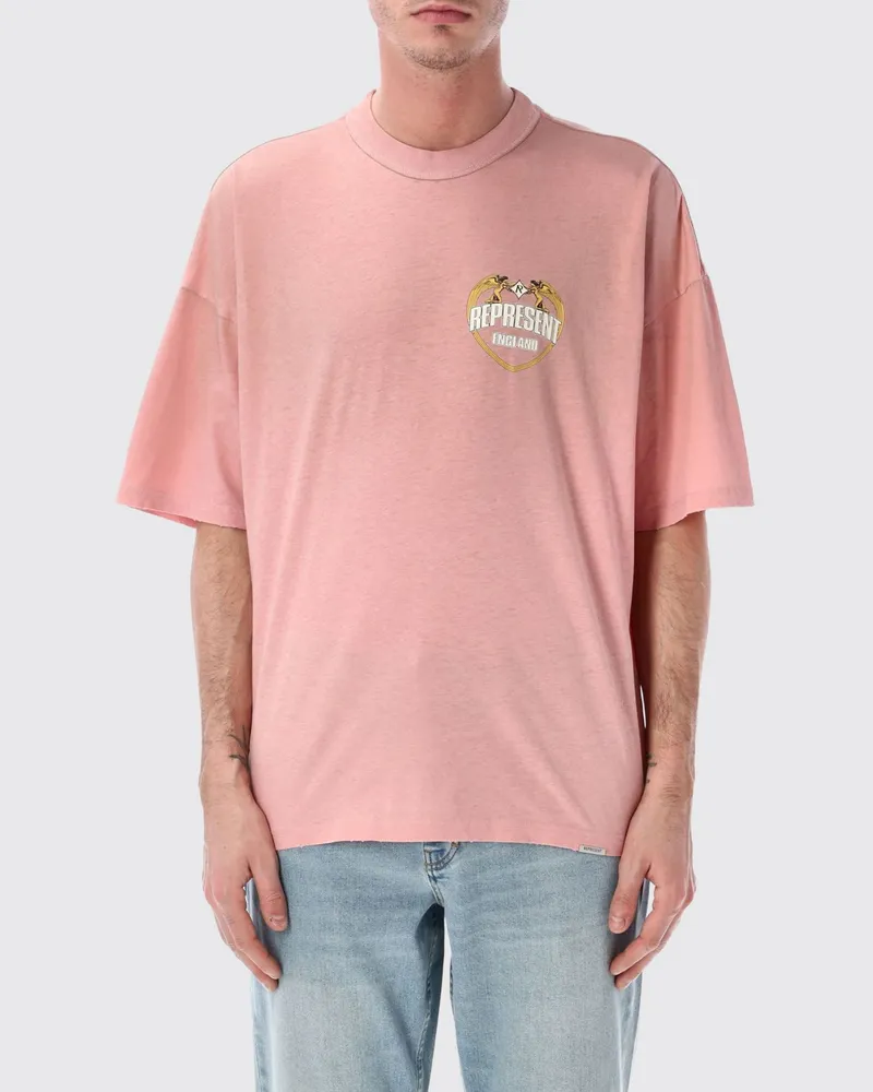 REPRESENT T-shirt herren Pink