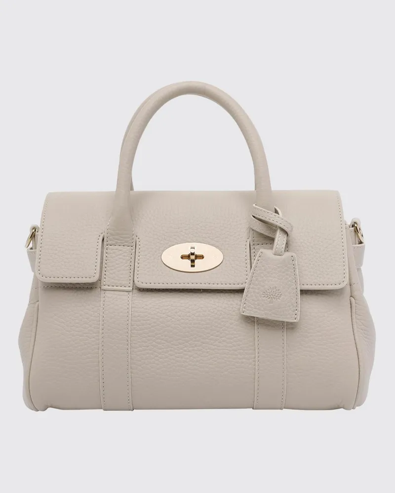 Mulberry Schultertasche damen Weiß