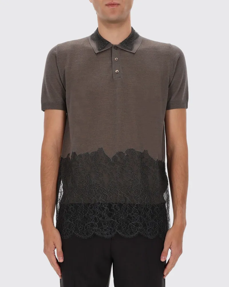 Fendi Strickjacke herren Grau