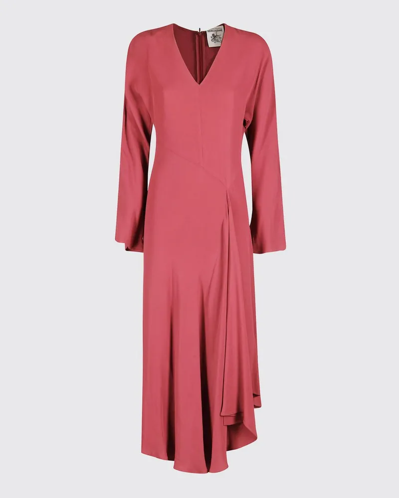 Semicouture Kleid damen Weinrot