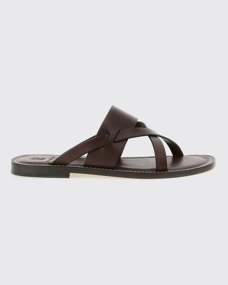 Brunello Cucinelli Sandalen herren Braun