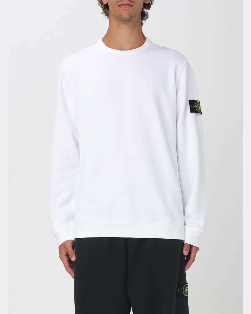 Stone Island Sweatshirt herren Weiss