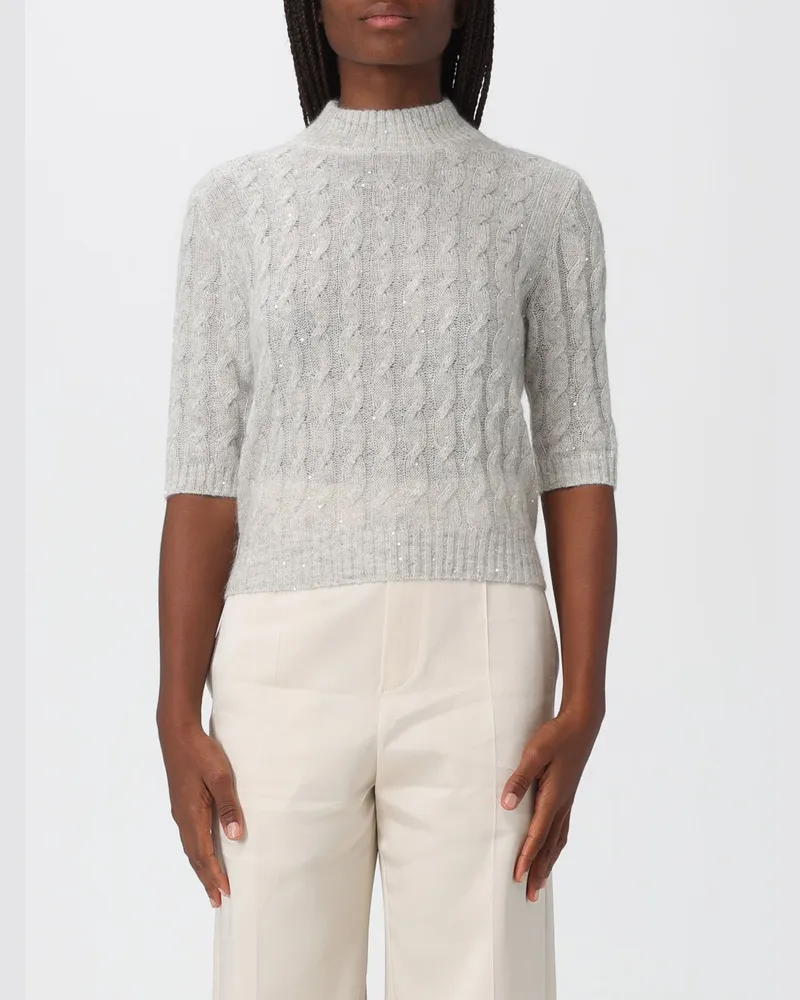 Brunello Cucinelli Pullover damen Grau