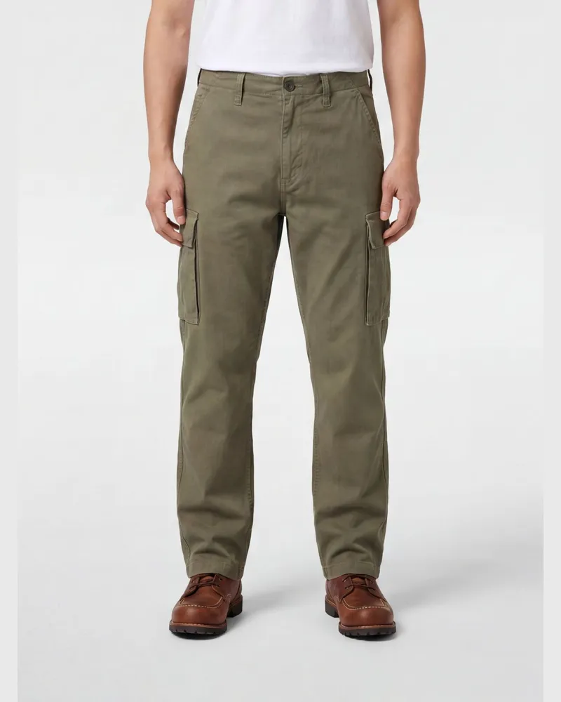 Burberry Baumwoll-Cargohose Grün