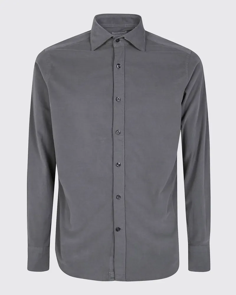 Tintoria Mattei Hemd herren Grau