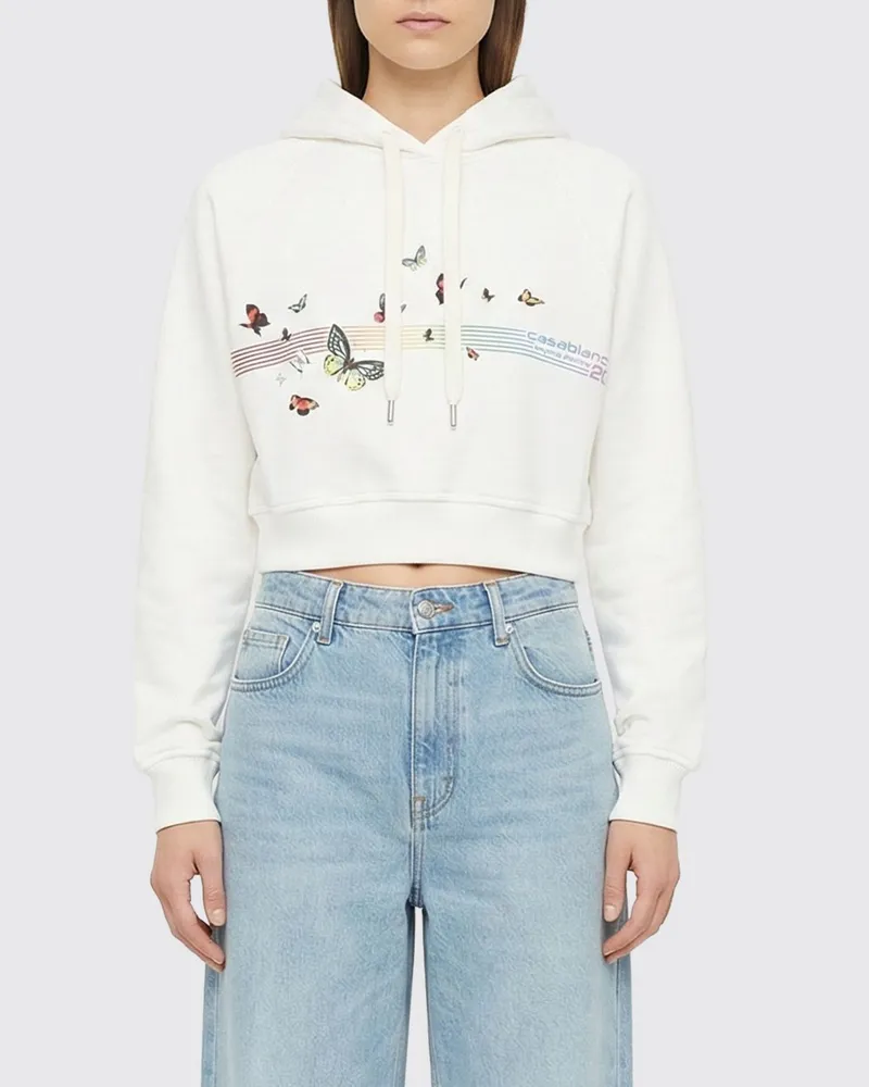 Casablanca Paris Sweatshirt damen Weiß