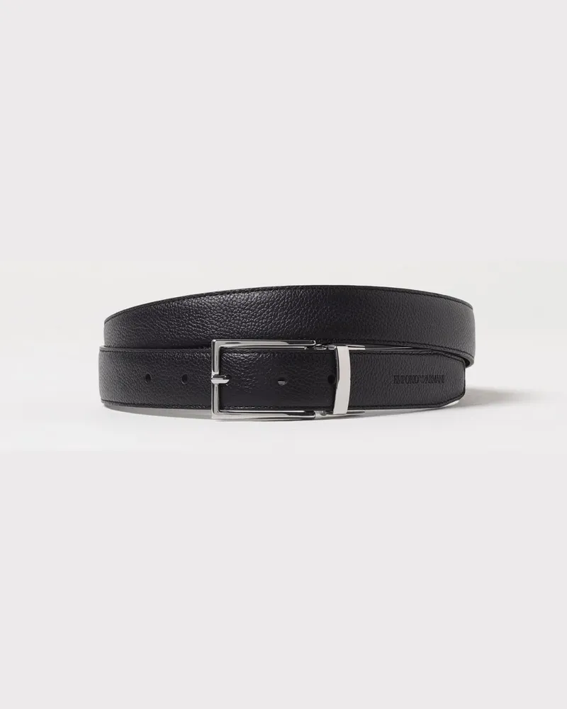 Emporio Armani Grtel herren Schwarz