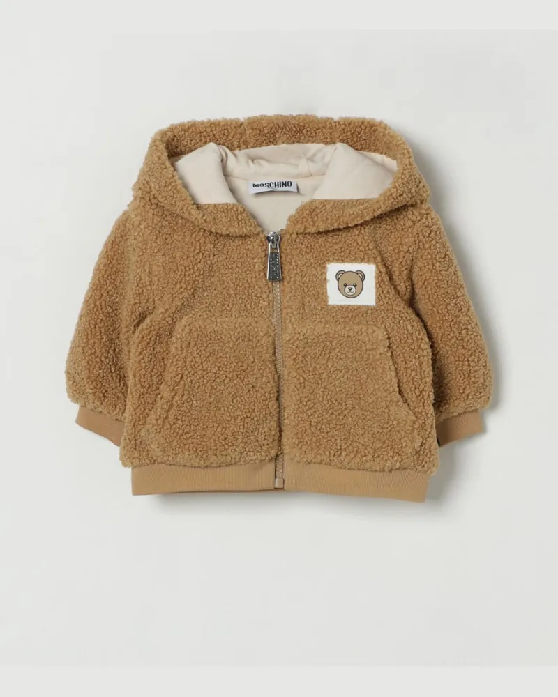 Moschino Jacke kinder Braun