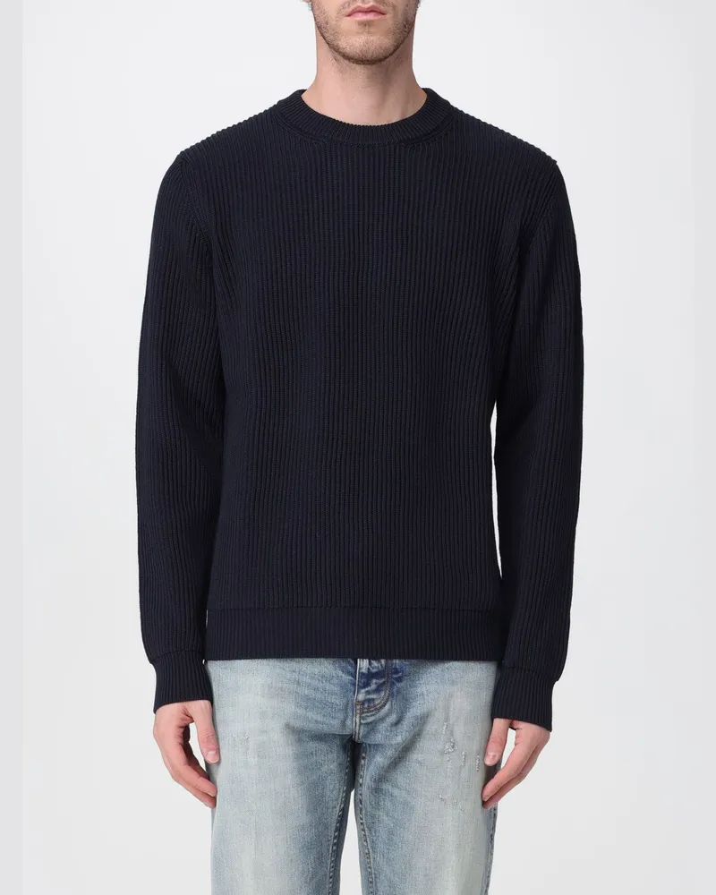 Roberto Collina Pullover herren Blau